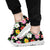 Hibiscus Pattern Print Design HB025 Sneakers White Bottom Shoes