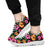 Hibiscus Pattern Print Design HB029 Sneakers White Bottom Shoes