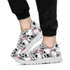 Cherry Blossom Pattern Print Design CB03 Sneakers White Bottom Shoes