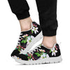 Apple blossom Pattern Print Design AB07 Sneakers White Bottom Shoes