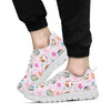 Cupcake Pattern Print Design CP03 Sneakers White Bottom Shoes