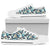 Surf Wave Pattern White Bottom Low Top Shoes