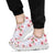 Cherry Blossom Pattern Print Design CB07 Sneakers White Bottom Shoes