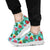 Hibiscus Hawaiian Flower Sneakers White Bottom Shoes