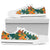 Amaryllis Pattern Print Design AL06 White Bottom Low Top Shoes