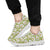 Daisy Pattern Print Design DS06 Sneakers White Bottom Shoes