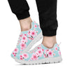 Cherry Blossom Pattern Print Design CB04 Sneakers White Bottom Shoes