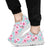 Cherry Blossom Pattern Print Design CB04 Sneakers White Bottom Shoes