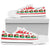 Camper Camping Ugly Christmas Design Print White Bottom Low Top Shoes