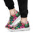 Hawaiian Flower Hibiscus tropical Sneakers White Bottom Shoes