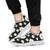 Daisy Pattern Print Design DS02 Sneakers White Bottom Shoes