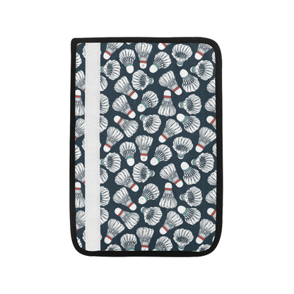 Badminton Ball Pattern Print Design 01 Car Seat Belt Cover