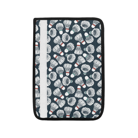 Badminton Ball Pattern Print Design 01 Car Seat Belt Cover