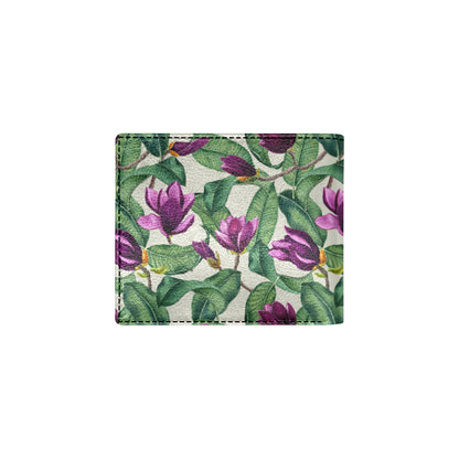 Magnolia Pattern Print Design MAG07 Men's ID Card Wallet
