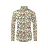 Butterfly Flower Pattern Print Design 06 Men's Long Sleeve Shirt