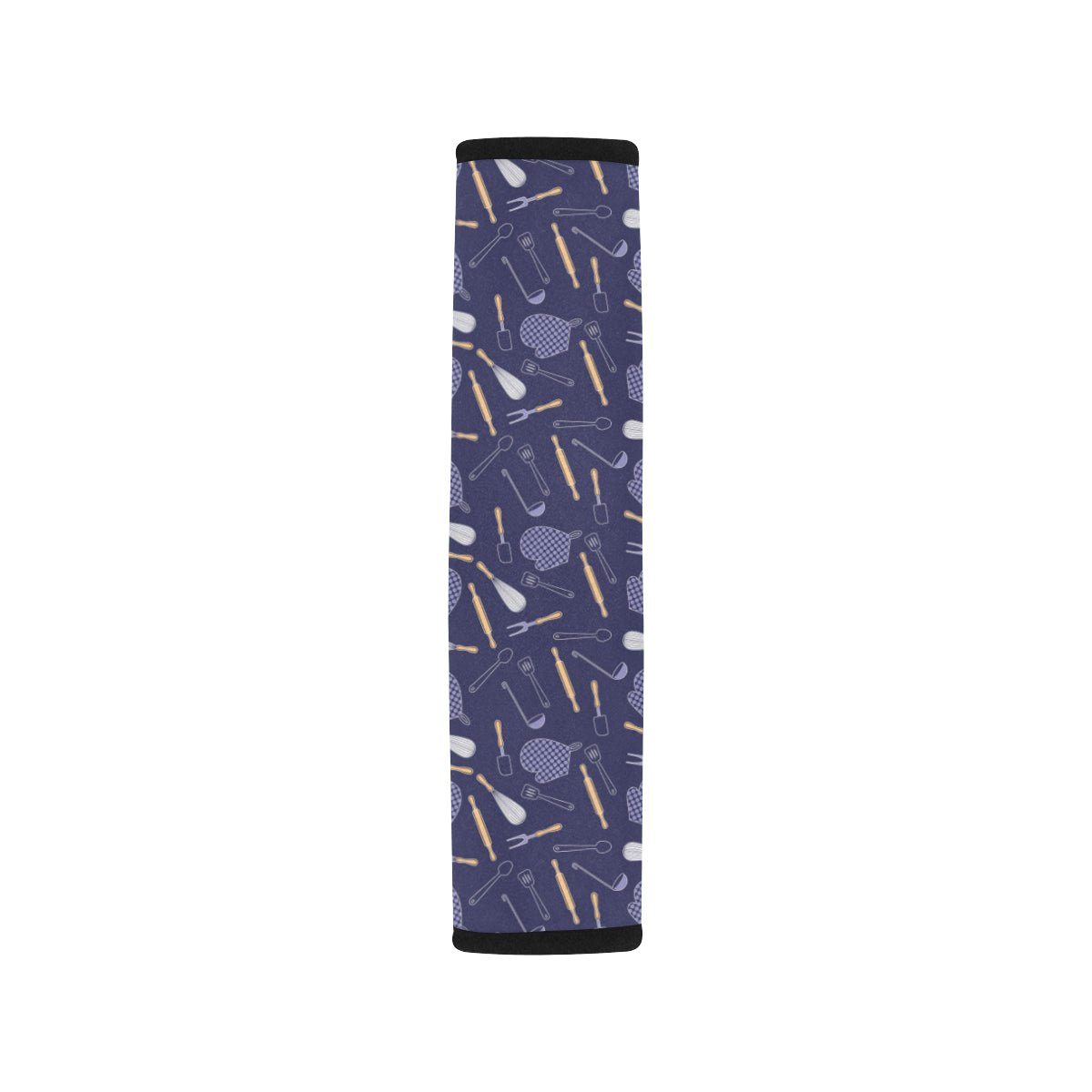 Cooking Kitchen Tools Pattern Print Design 04 Car Seat Belt Cover