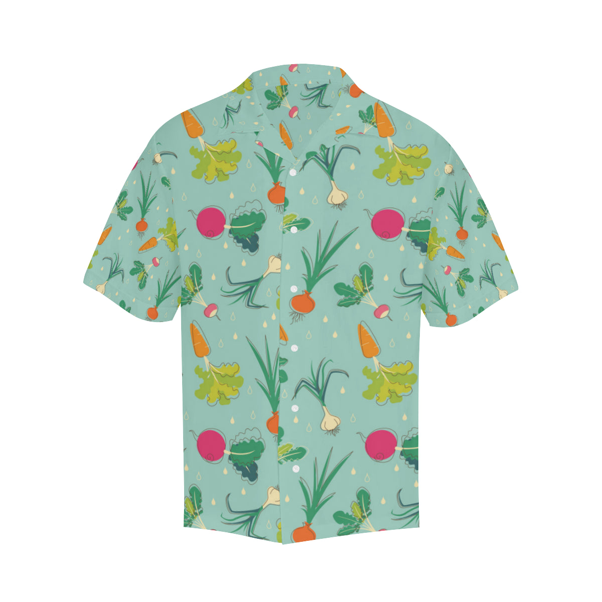 Radish Pattern Print Design A01 Men's Hawaiian Shirt