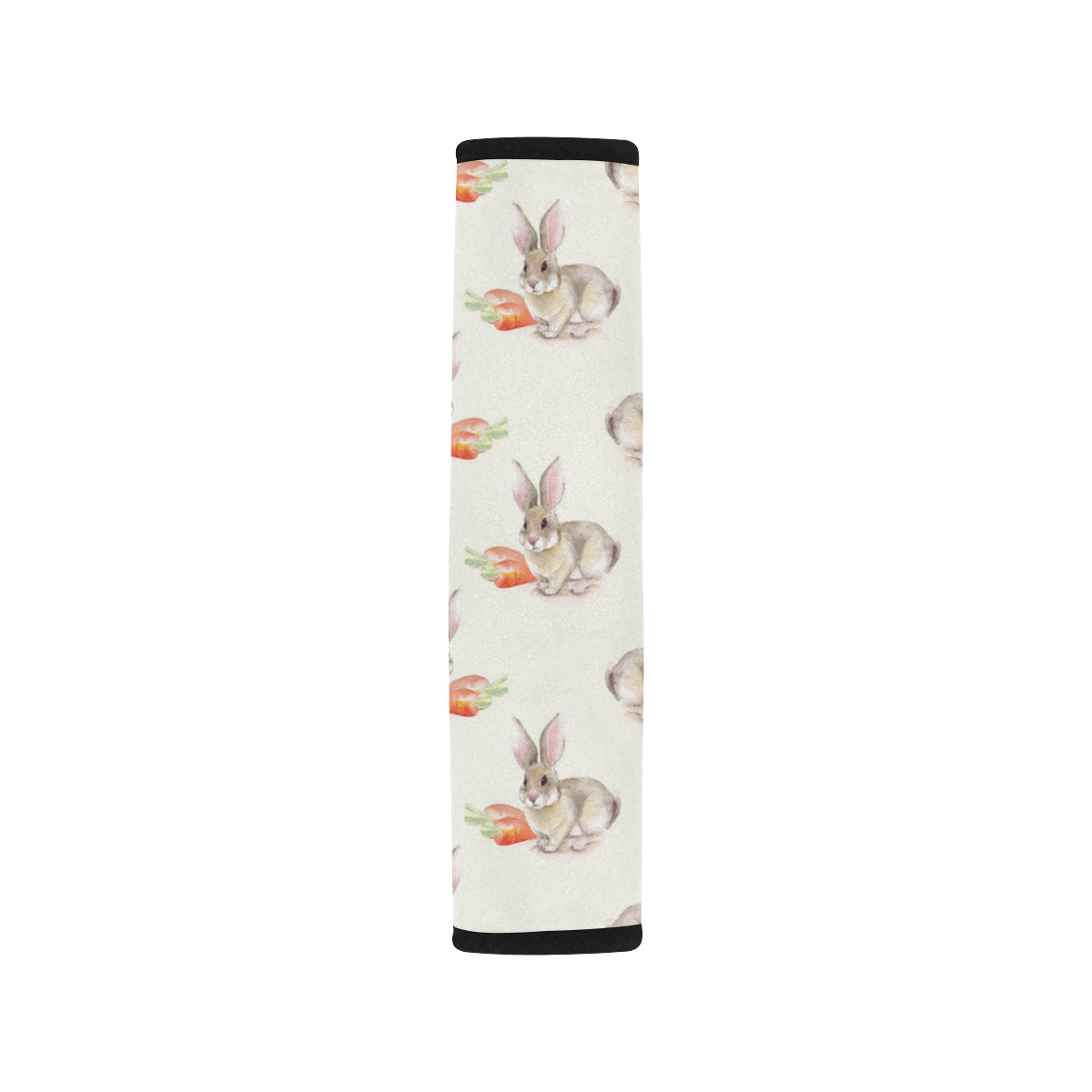 Rabbit Pattern Print Design 01 Car Seat Belt Cover