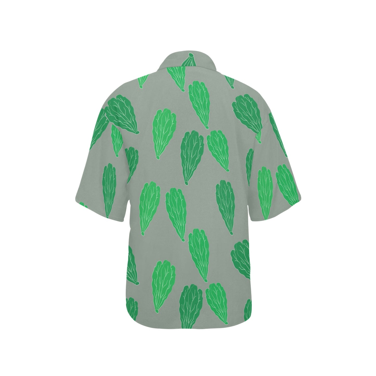 Lettuce Pattern Print Design 02 Women's Hawaiian Shirt
