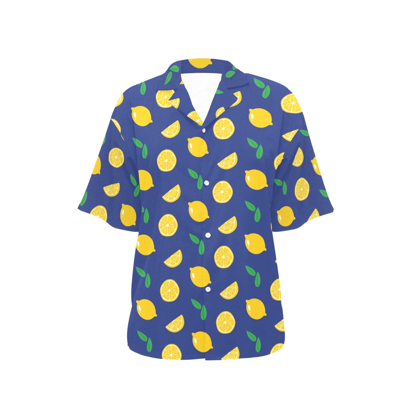 Citrus  Pattern Print Design 02 Women's Hawaiian Shirt