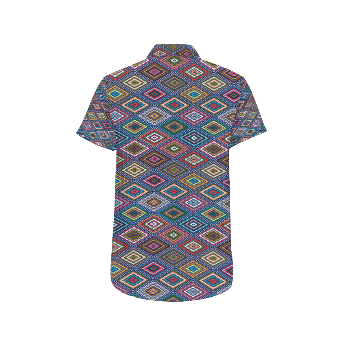 Southwestern Design Men's Short Sleeve Button Up Shirt