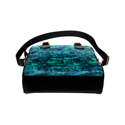 Mermaid Scales Pattern Print Design 06 Shoulder Handbag