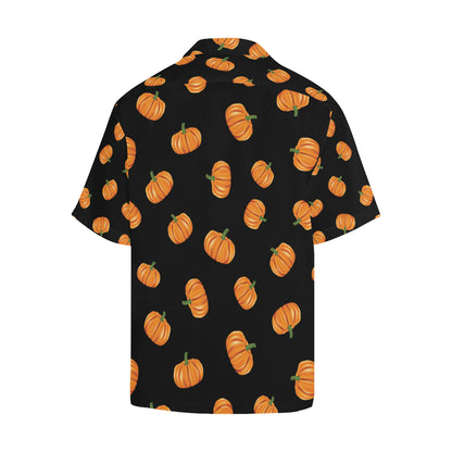 Pumpkin Pattern Print Design A05 Men's Hawaiian Shirt