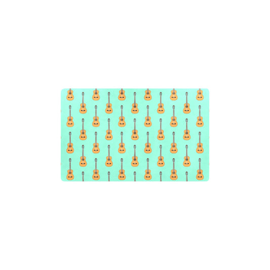 Acoustic Guitar Print Design LKS403 Kitchen Mat