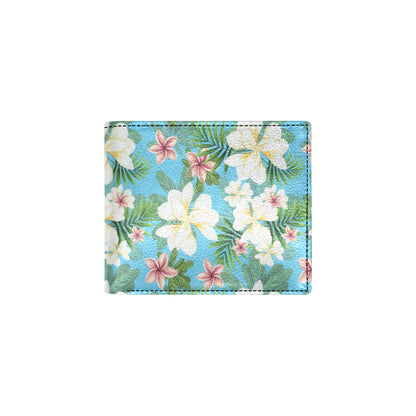 Plumeria Pattern Print Design PM028 Men's ID Card Wallet