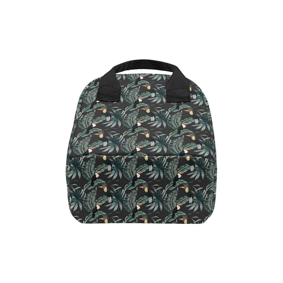 Rainforest Pattern Print Design RF06 Insulated Lunch Bag