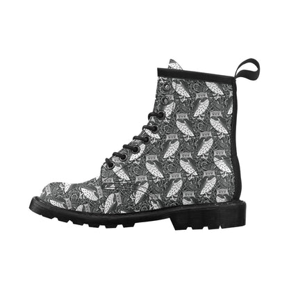 Tribal Pattern Print Design LKS308 Women's Boots
