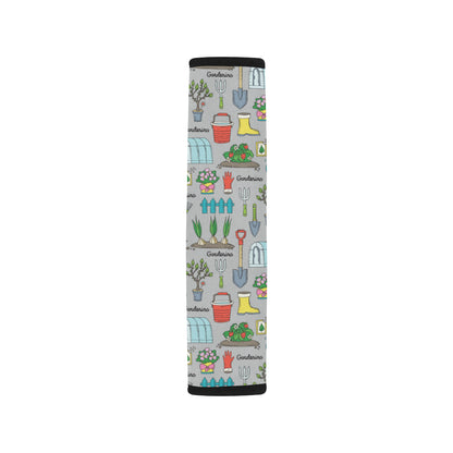 Gardening Pattern Print Design G07 Car Seat Belt Cover
