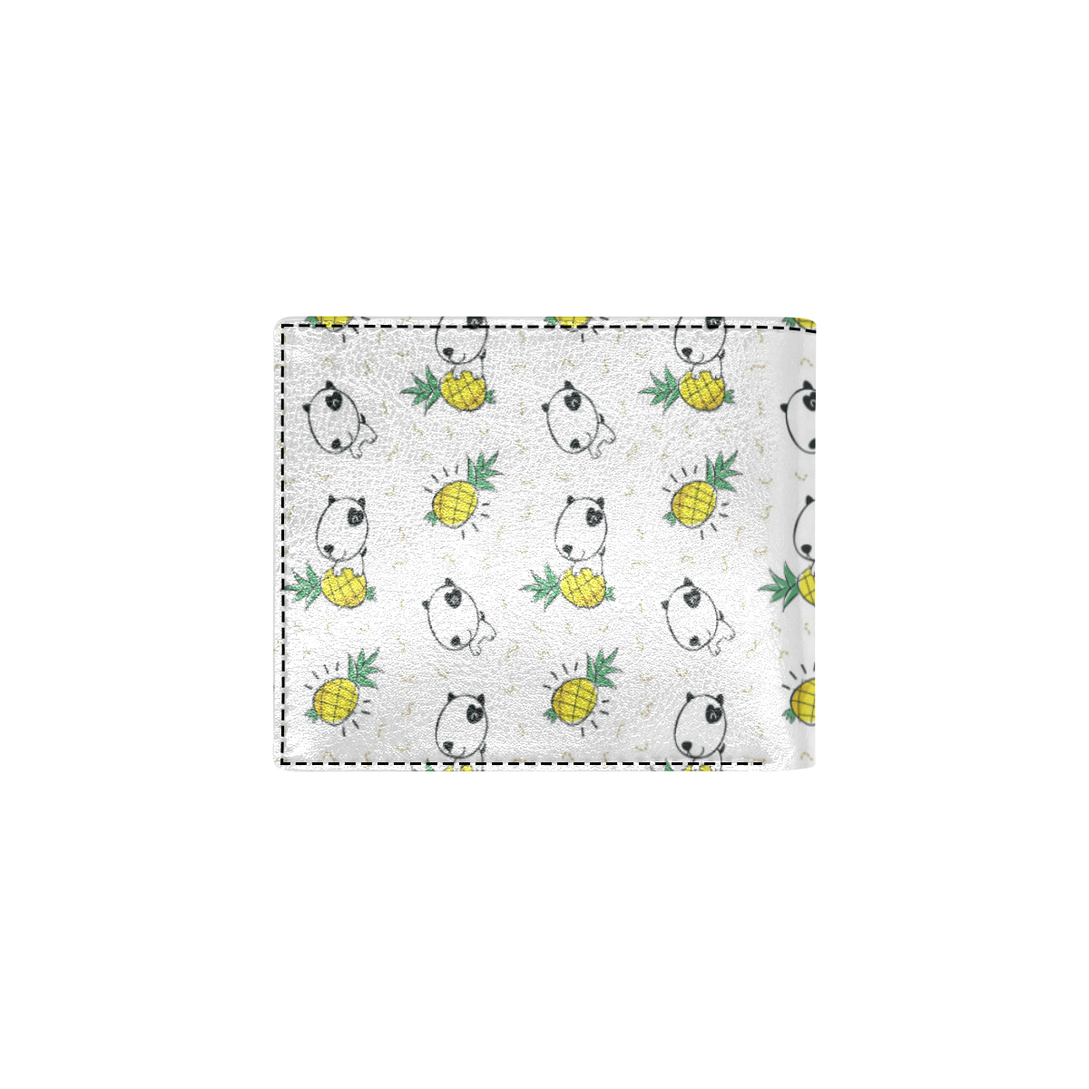 Bull Terriers Pattern Print Design 05 Men's ID Card Wallet