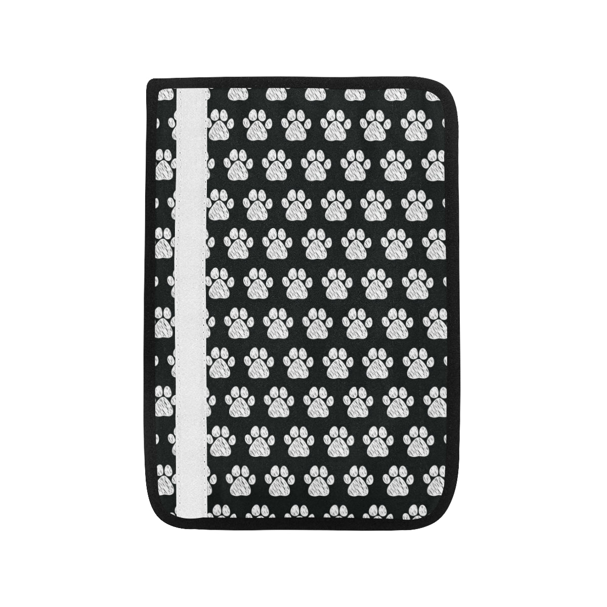 Paw Pattern Print Design A02 Car Seat Belt Cover
