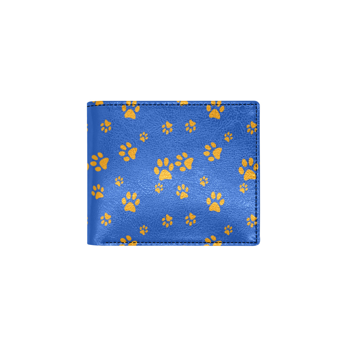 Paw Pattern Print Design A03 Men's ID Card Wallet