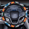 African Kente Steering Wheel Cover with Elastic Edge