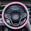 Cupcake Pattern Print Design CP05 Steering Wheel Cover with Elastic Edge