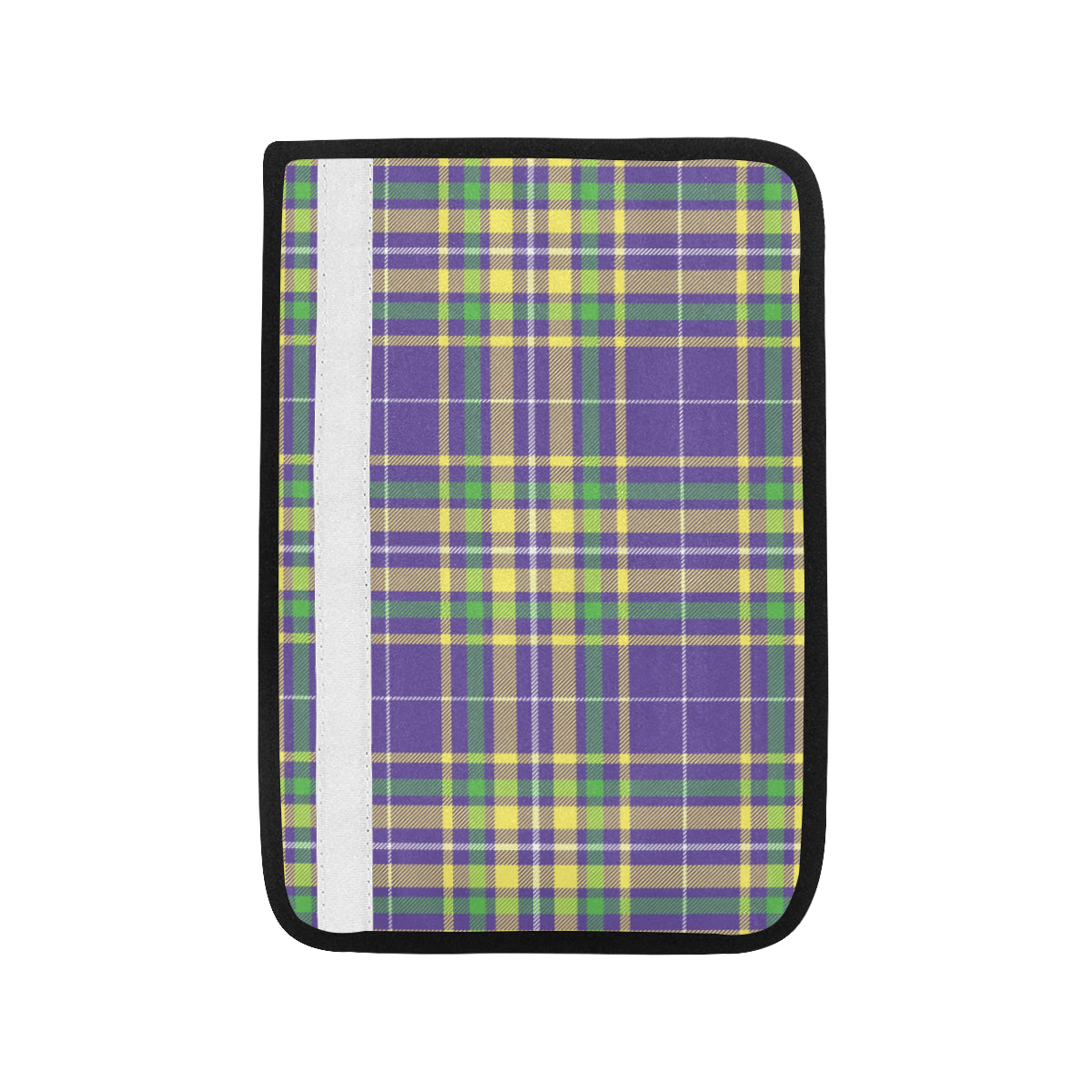 Mardi Gras Pattern Print Design 010 Car Seat Belt Cover
