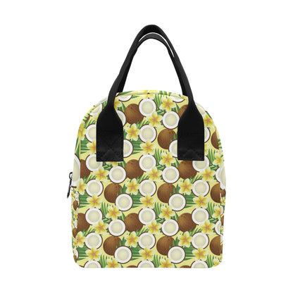 Coconut Pattern Print Design CN02 Insulated Lunch Bag