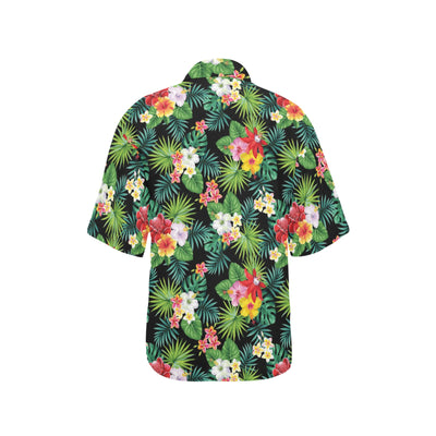 Hibiscus Hawaiian flower tropical Women's Hawaiian Shirt