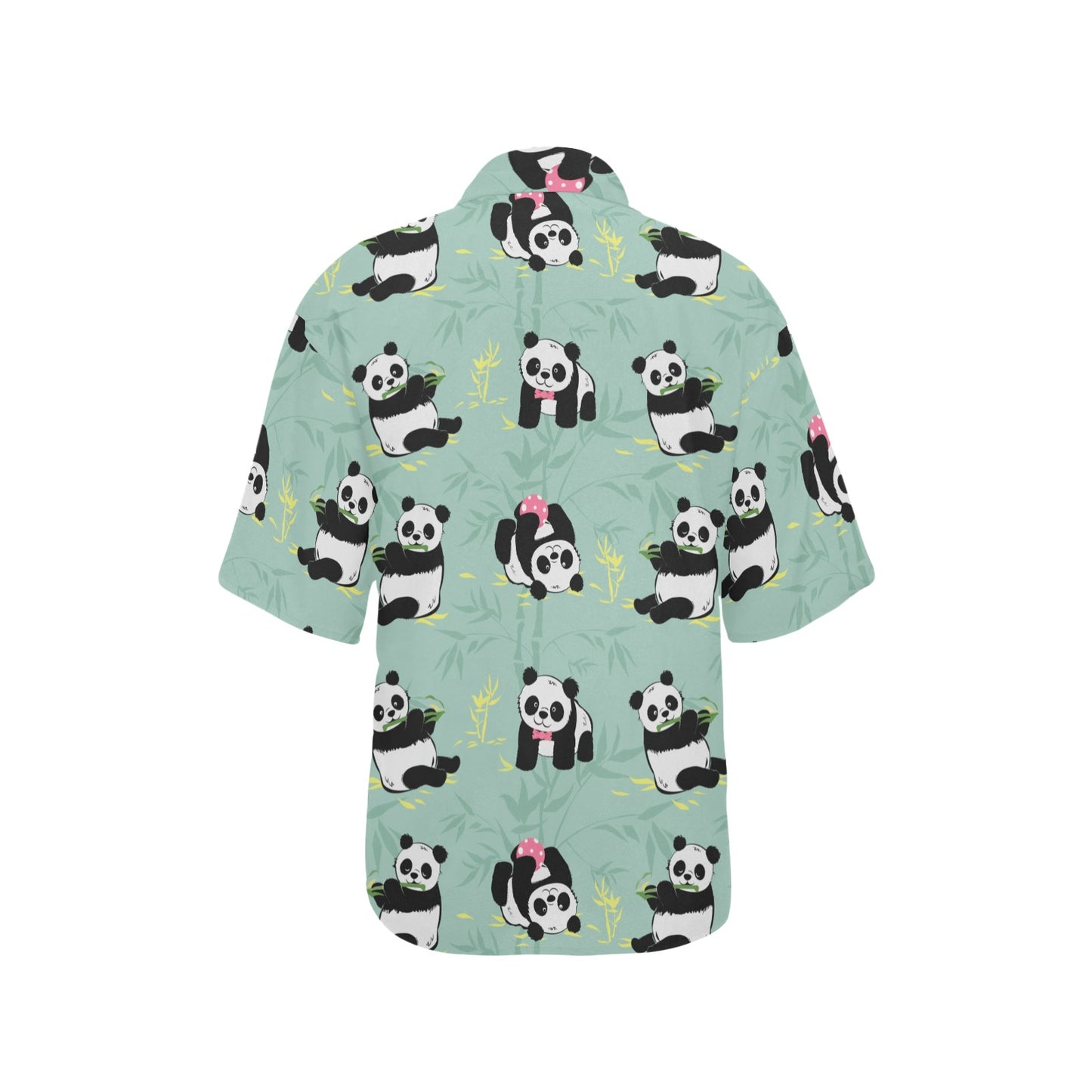 Panda Pattern Print Design A05 Women's Hawaiian Shirt
