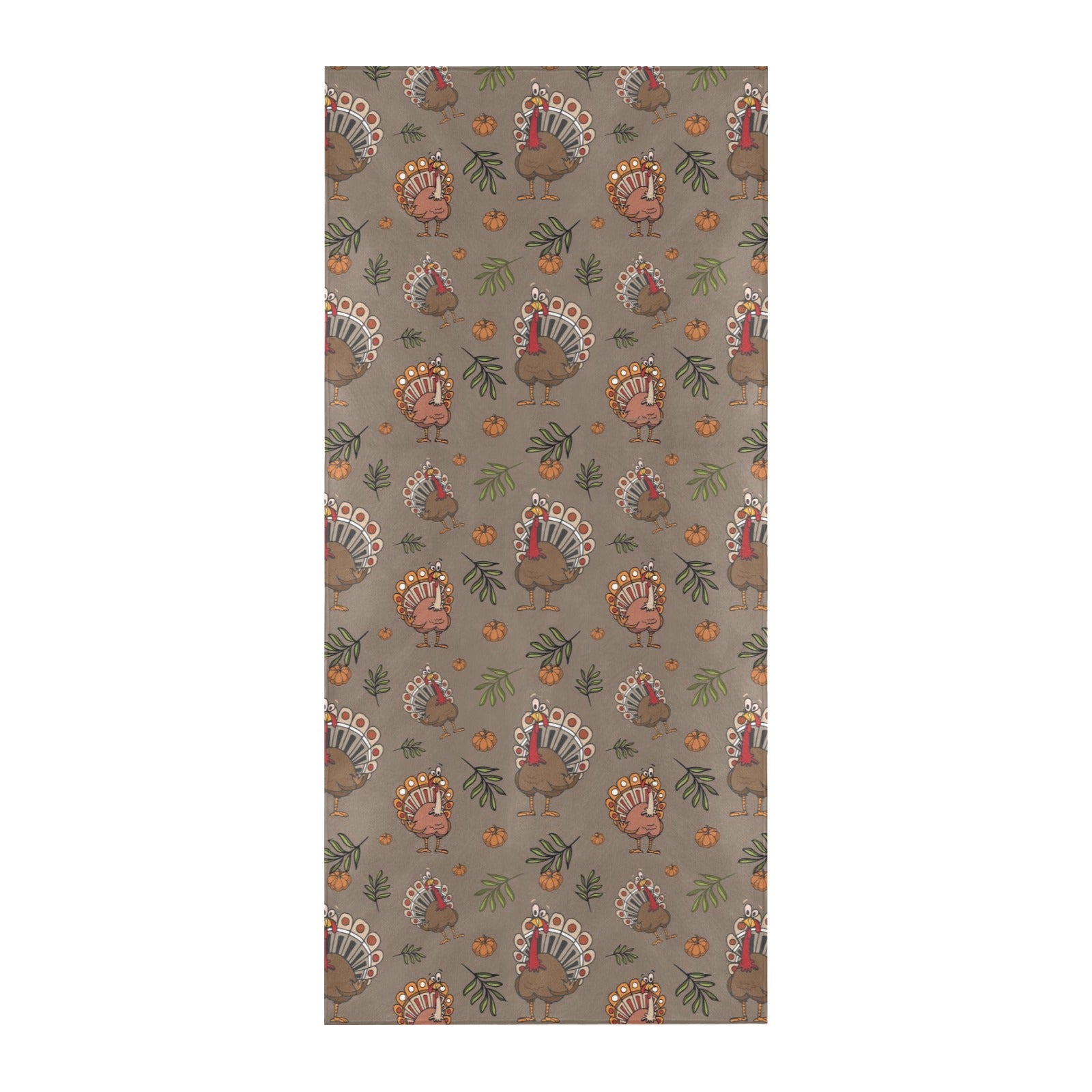 Thanksgiving Print Design LKS306 Beach Towel 32" x 71"