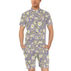 Daisy Pattern Print Design DS011 Men's Romper