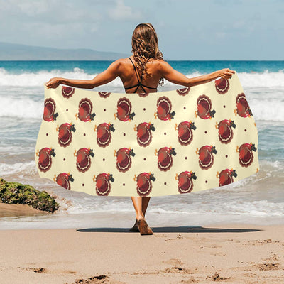 Thanksgiving Print Design LKS3010 Beach Towel 32" x 71"