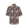 sugar skull Maxican Pattern Women's Hawaiian Shirt