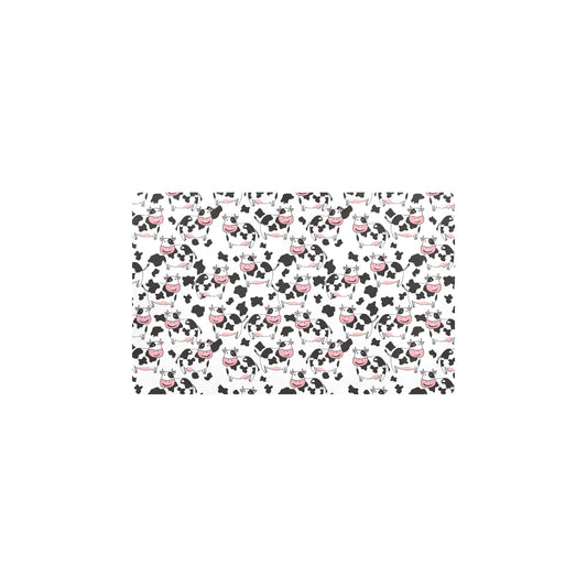Cow Pattern Print Design 02 Kitchen Mat