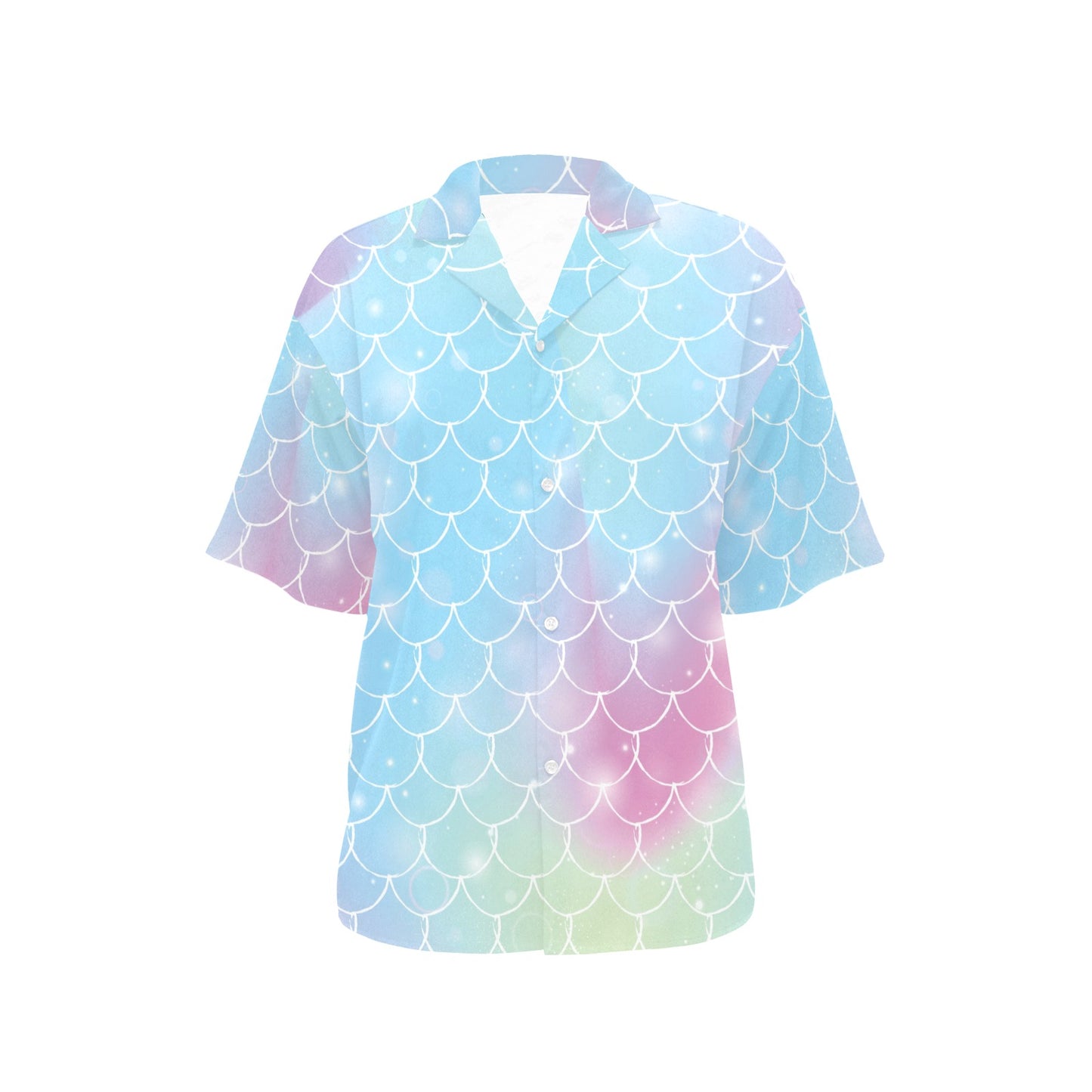 Rainbow Pattern Print Design A06 Women's Hawaiian Shirt