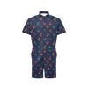 Anchor Pattern Print Design 05 Men's Romper