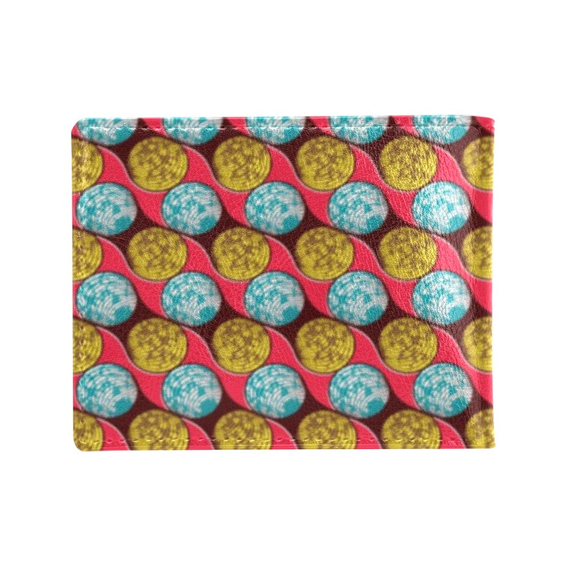 African Fashion Print Pattern Men's ID Card Wallet