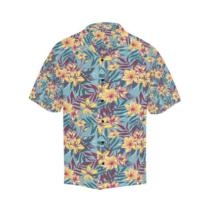 Summer Floral Print Design LKS304 Men's Hawaiian Shirt